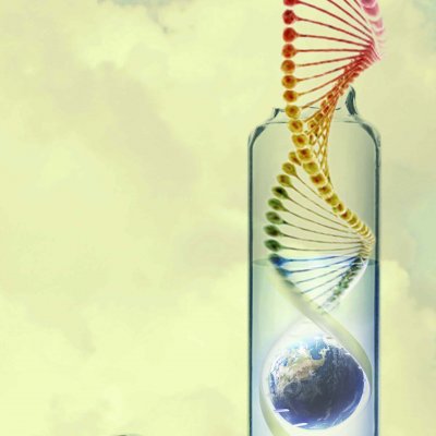 Nature Biotechnology artwork by Zosia Rostomian from Berkeley Lab Creative Services